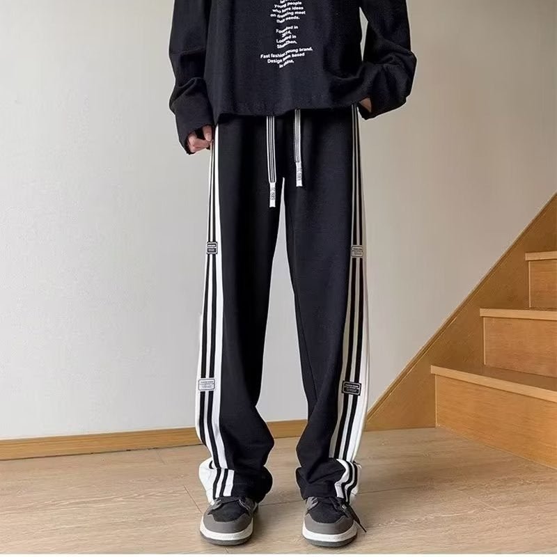 American High Street Loose Casual Pants - E. M. E. LLC0