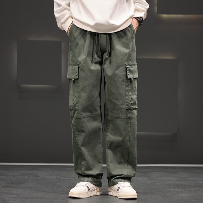 Autumn And Winter New Straight Loose Oversized Cargo Pants - E. M. E. LLC0