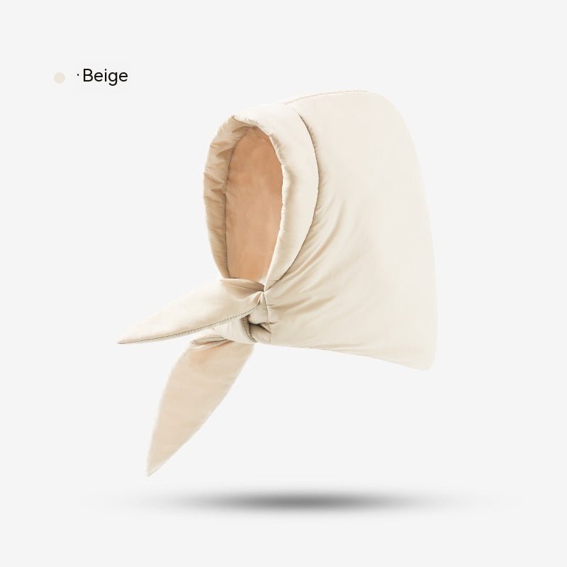 Down Plush Hat For Women Cycling Windproof Waterproof Ear Protection Warm Fashion Hats Winter Thicken Caps - E. M. E. LLC0