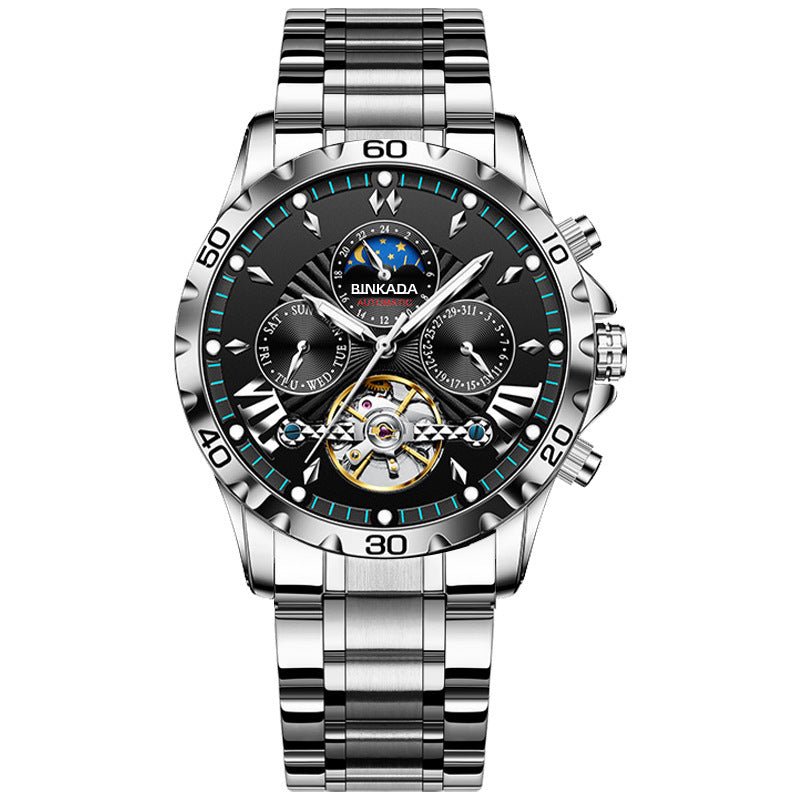 Full - automatic Waterproof Luminous Mechanical Watch - E. M. E. LLC0