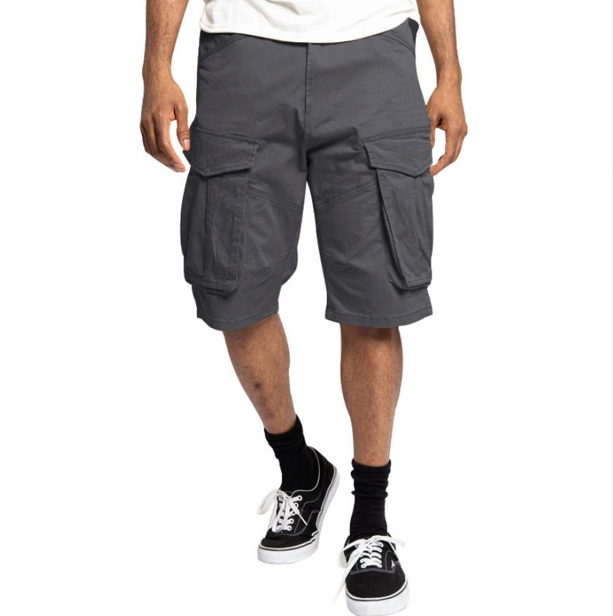 Men's Casual Loose Outdoor Work Clothes Shorts - E. M. E. LLC0