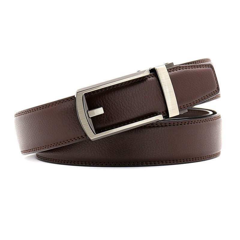 Men's Cowhide Belt Belt Pant Belt - E. M. E. LLC0