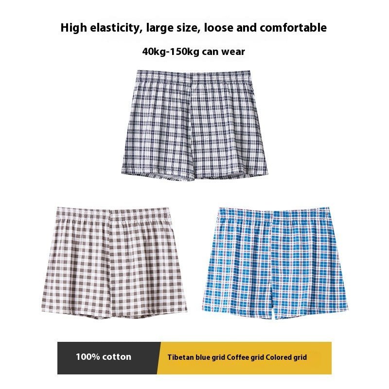 Summer Breathable Fat Boxer Shorts - E. M. E. LLC0