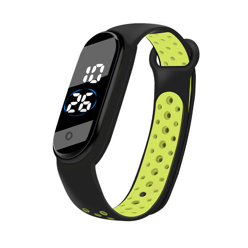 Waterproof Student Two-color Sports Bracelet Watch