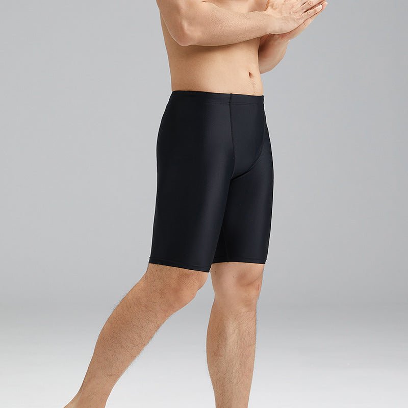 Adult Tight Breathable Nylon Men's Swimming Trunks - E. M. E. LLC0