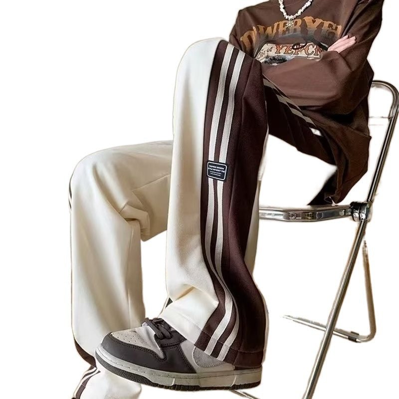 American High Street Loose Casual Pants - E. M. E. LLC0