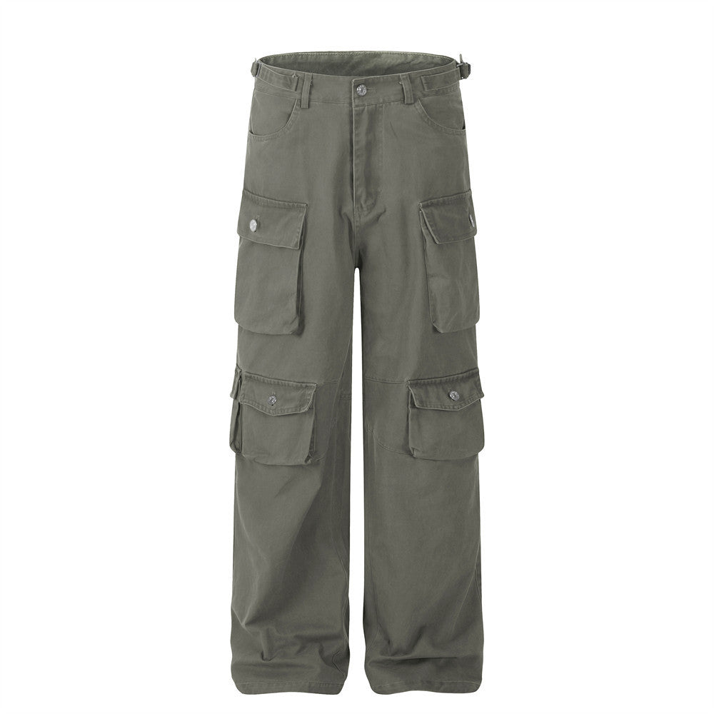 American Multi - pocket Cargo Pants Men's - E. M. E. LLC0