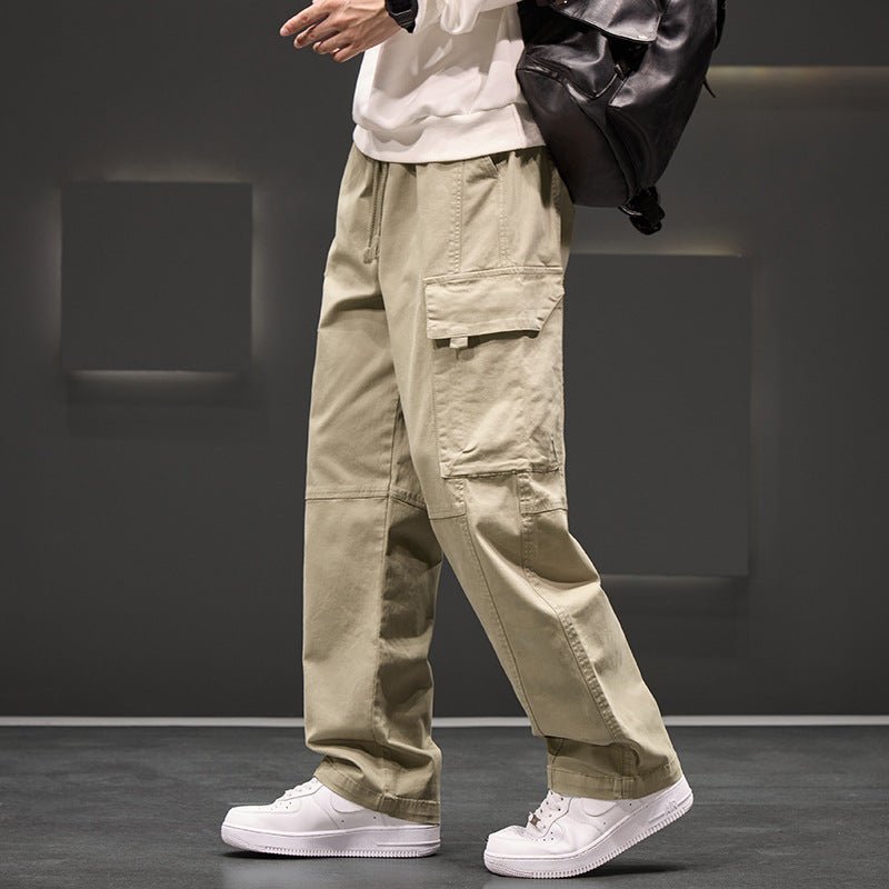 Autumn And Winter New Straight Loose Oversized Cargo Pants - E. M. E. LLC0