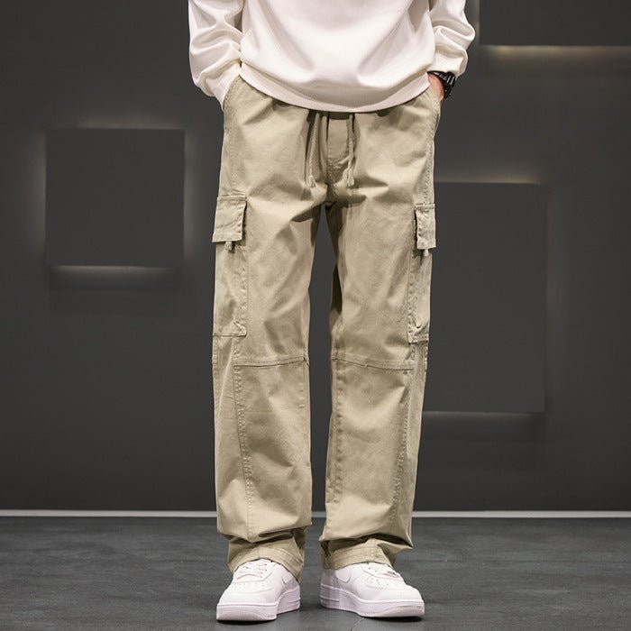 Autumn And Winter New Straight Loose Oversized Cargo Pants - E. M. E. LLC0