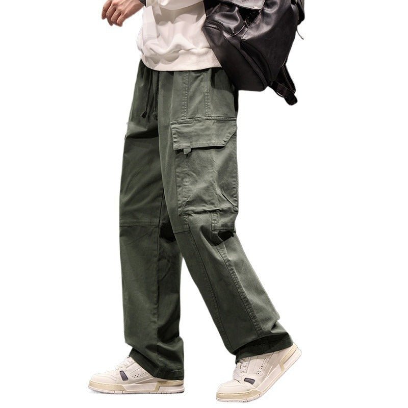 Autumn And Winter New Straight Loose Oversized Cargo Pants - E. M. E. LLC0