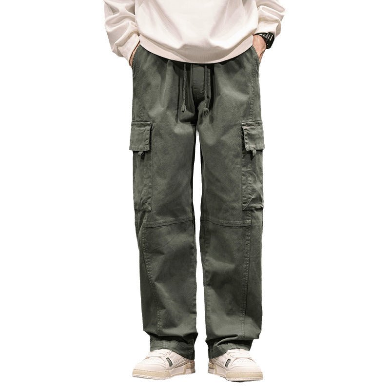 Autumn And Winter New Straight Loose Oversized Cargo Pants - E. M. E. LLC0
