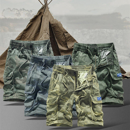 Camouflage New Work Clothes Sports Shorts Men - E. M. E. LLC0