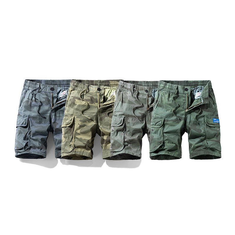 Camouflage New Work Clothes Sports Shorts Men - E. M. E. LLC0