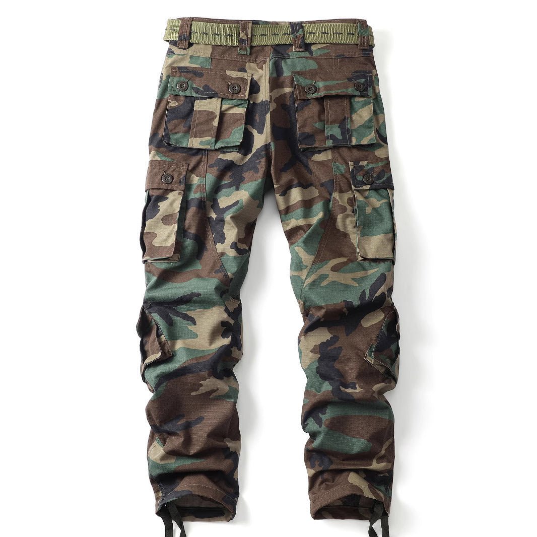 Camouflaged Male Supply Tactical Male Mountain Trousers - E. M. E. LLC0