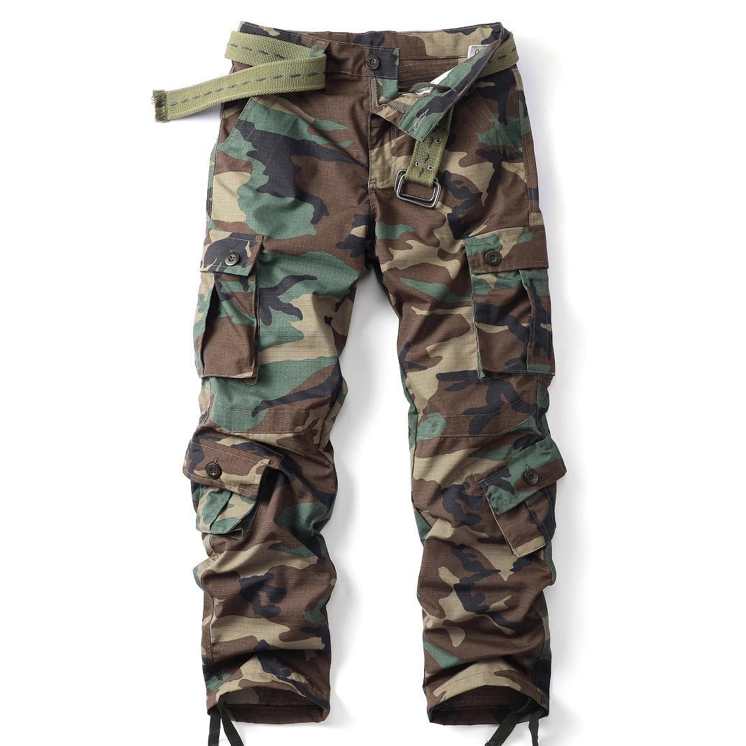 Camouflaged Male Supply Tactical Male Mountain Trousers - E. M. E. LLC0