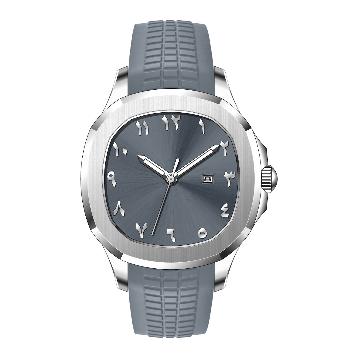 Classic Grenade Silicone Band Waterproof Quartz Watch - E. M. E. LLC0