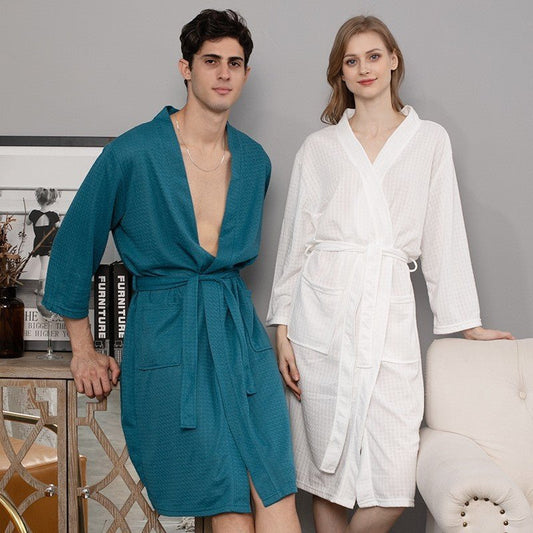 Couple Robes Sleepwear Women Men Loungewear Bathrobe - E. M. E. LLC4