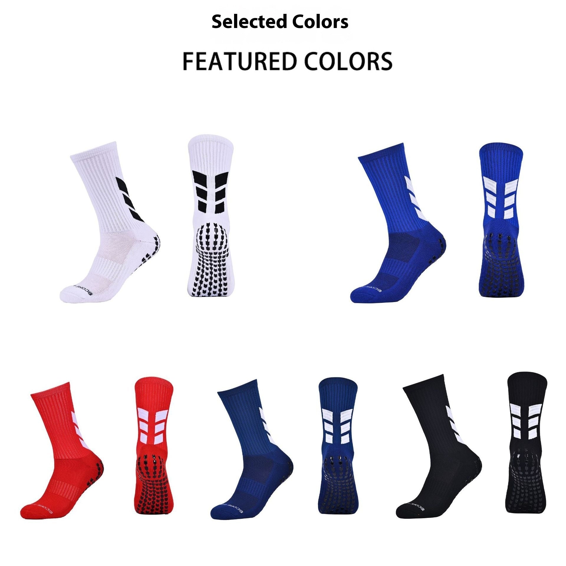 Dispensing Soccer Socks Towel Bottom Breathable, Non - slip, Wear - resistant Running Sports - E. M. E. LLC0