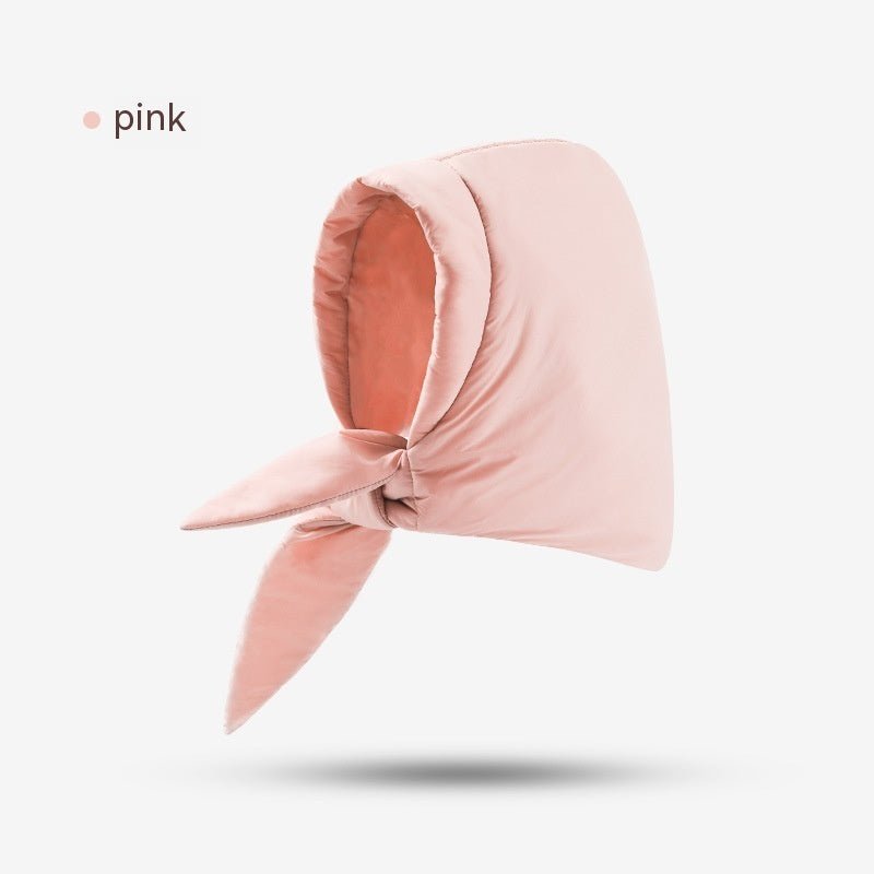 Down Plush Hat For Women Cycling Windproof Waterproof Ear Protection Warm Fashion Hats Winter Thicken Caps - E. M. E. LLC0