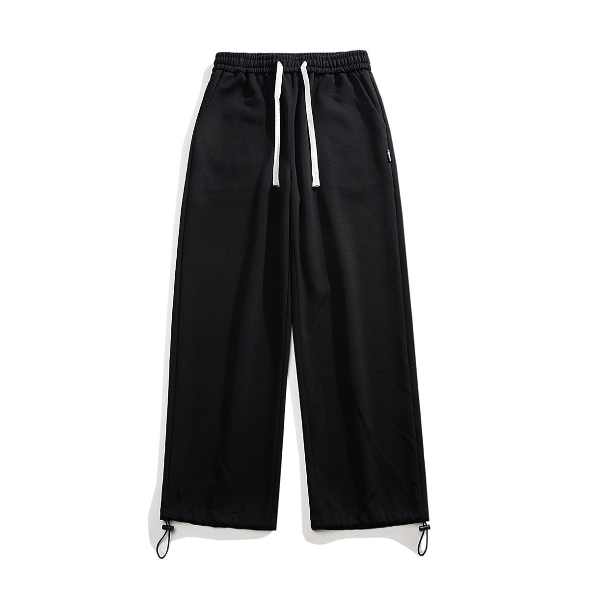 Drawstring Ankle - tied Loose Straight Sweatpants - E. M. E. LLC0