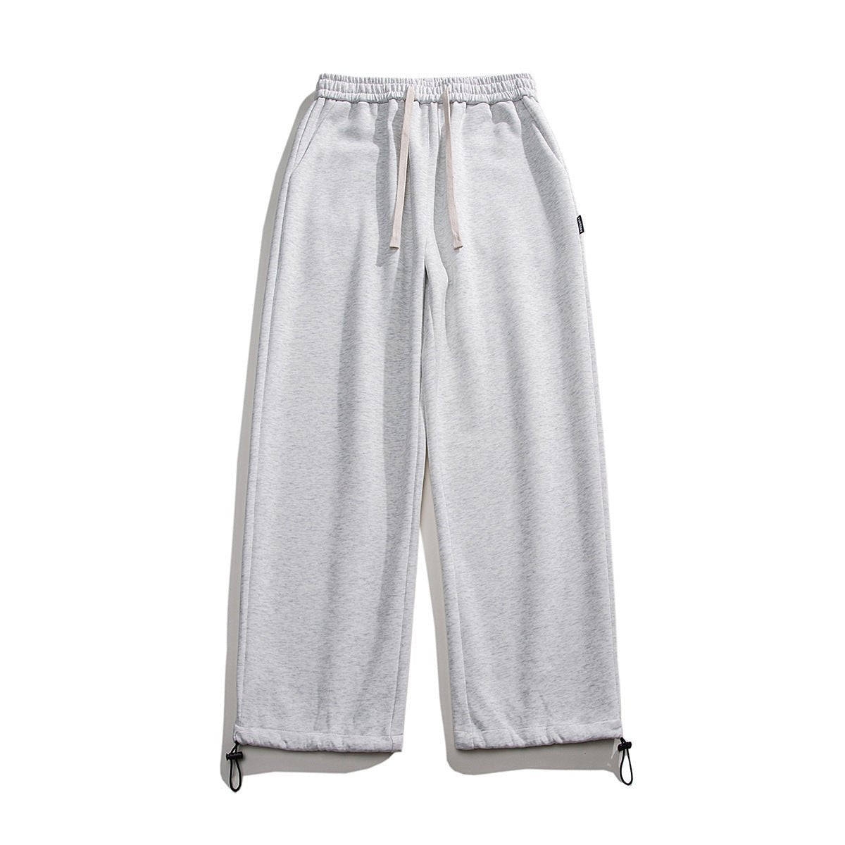 Drawstring Ankle - tied Loose Straight Sweatpants - E. M. E. LLC0