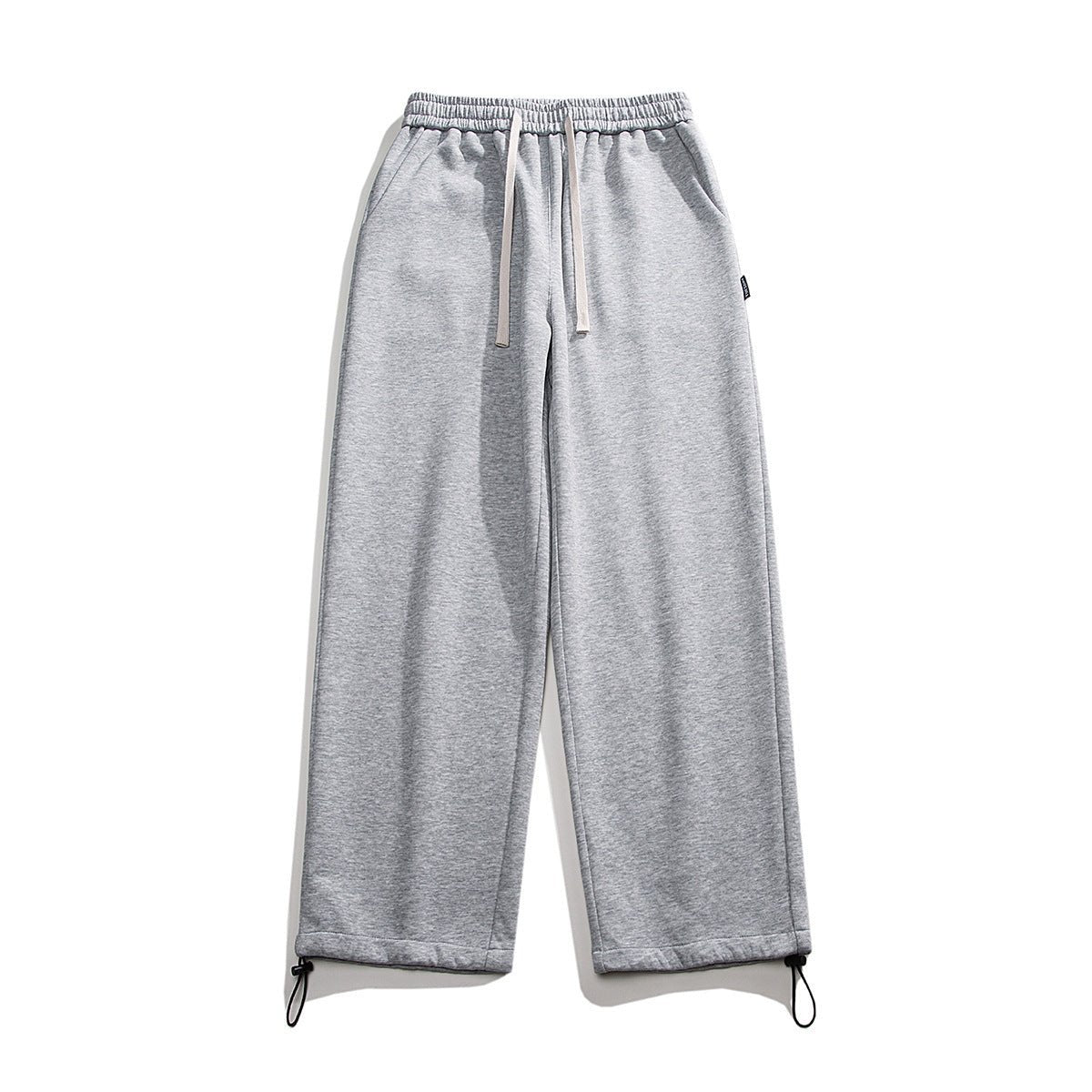 Drawstring Ankle - tied Loose Straight Sweatpants - E. M. E. LLC0