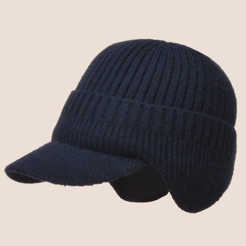European And American Autumn And Winter Outdoor Warm Ear Protection Knitted Hat - E. M. E. LLC0