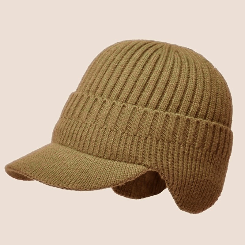 European And American Autumn And Winter Outdoor Warm Ear Protection Knitted Hat - E. M. E. LLC0