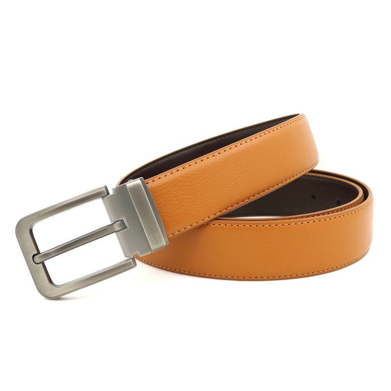 Fashion Men's Casual Pin Buckle Leather Belt - E. M. E. LLC0