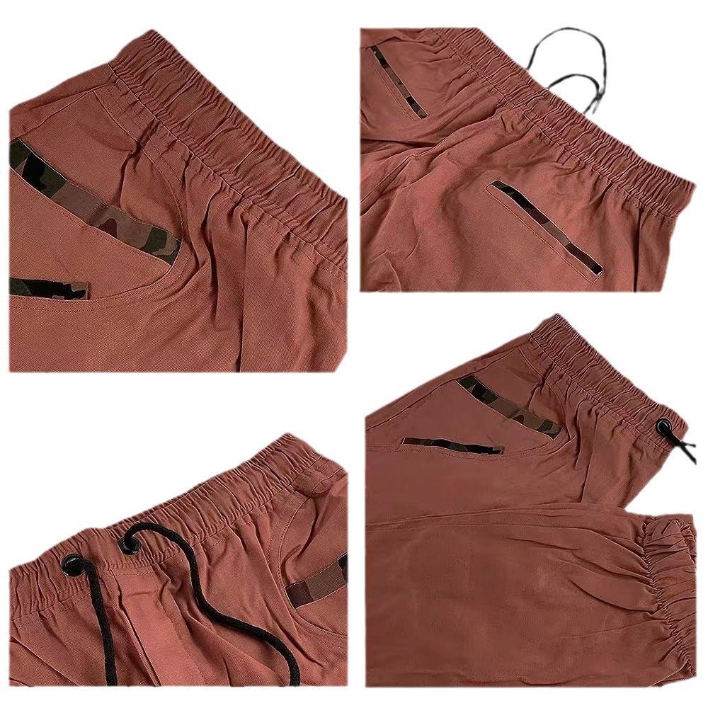 Fashion Trendy Straight Cargo Pants - E. M. E. LLC0