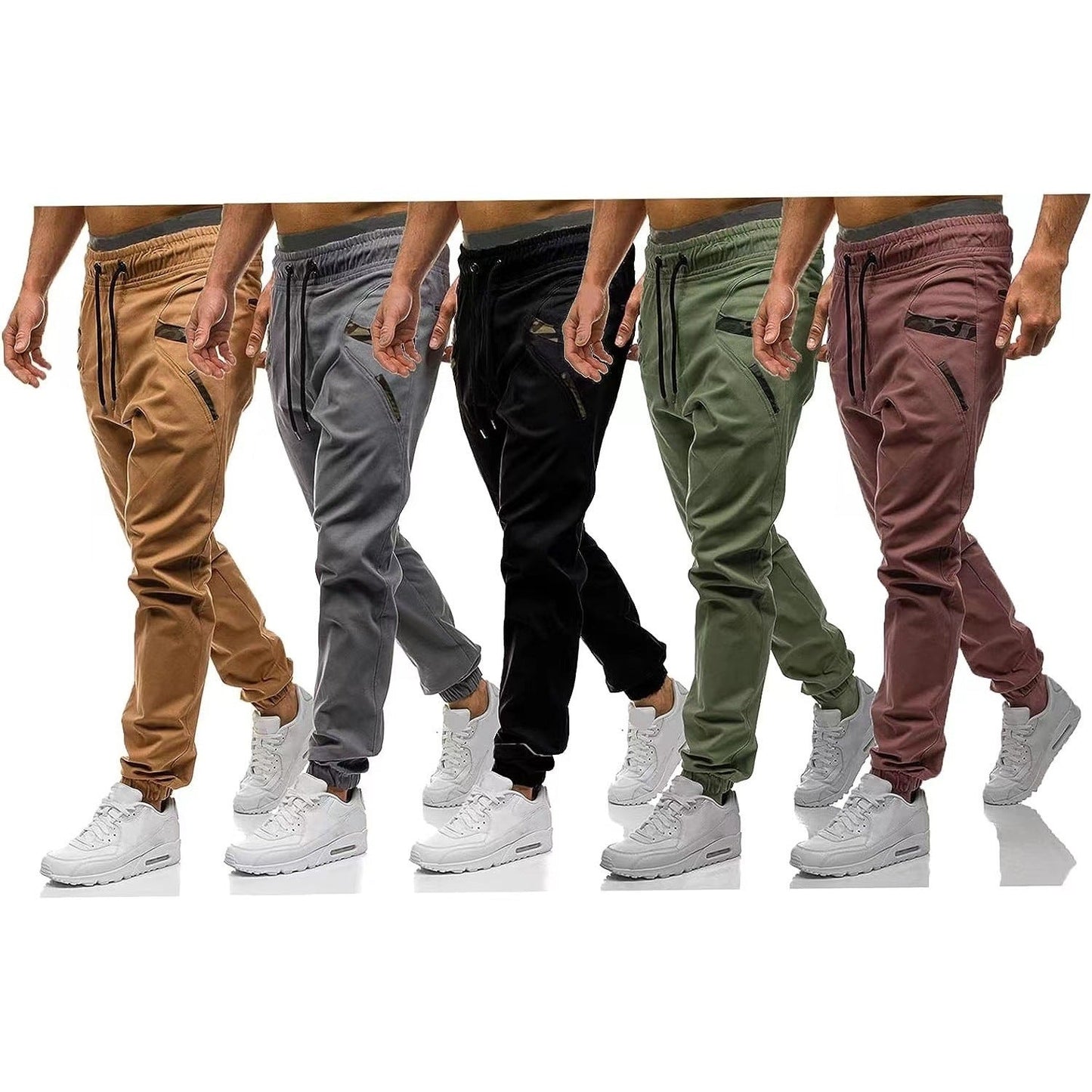 Fashion Trendy Straight Cargo Pants - E. M. E. LLC0