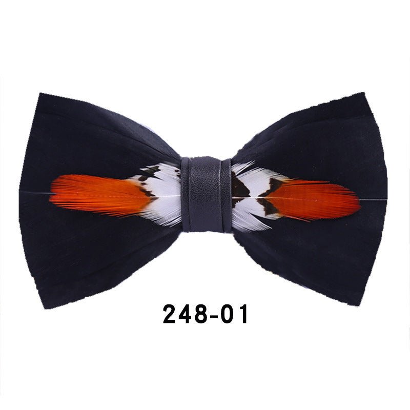 Feather Bow Tie Bow Tie - E. M. E. LLC0