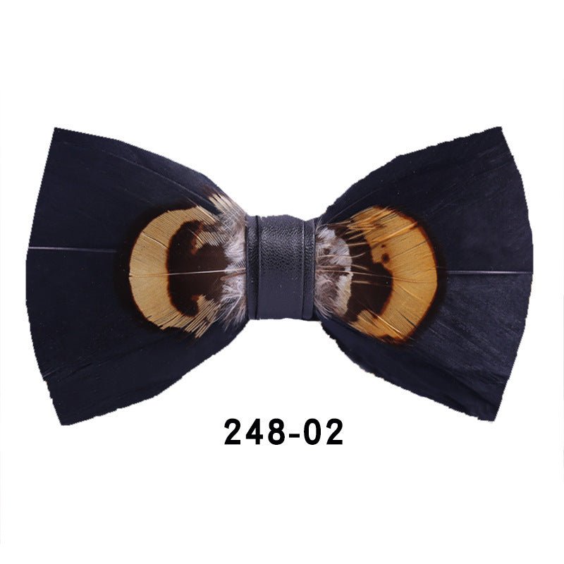 Feather Bow Tie Bow Tie - E. M. E. LLC0