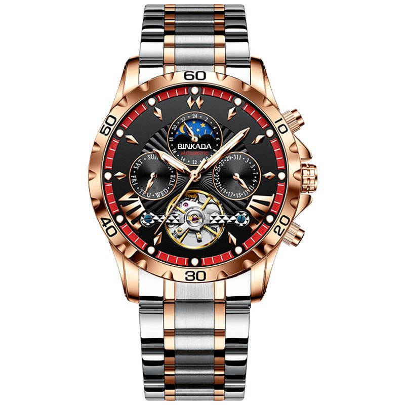 Full - automatic Waterproof Luminous Mechanical Watch - E. M. E. LLC0