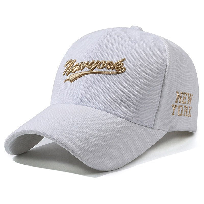 Hard Crown Baseball Cap Men's And Women's Embroidered Letters - E. M. E. LLC0