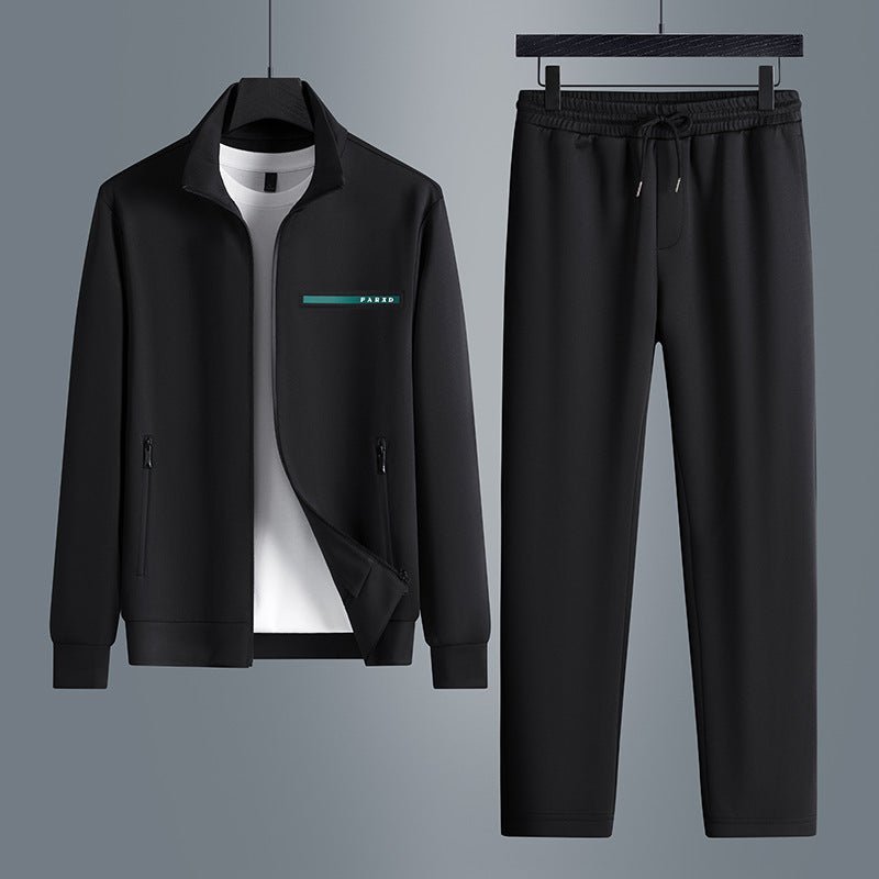 High - end Two - piece Long - sleeved Casual Sports Suit Men - E. M. E. LLC0