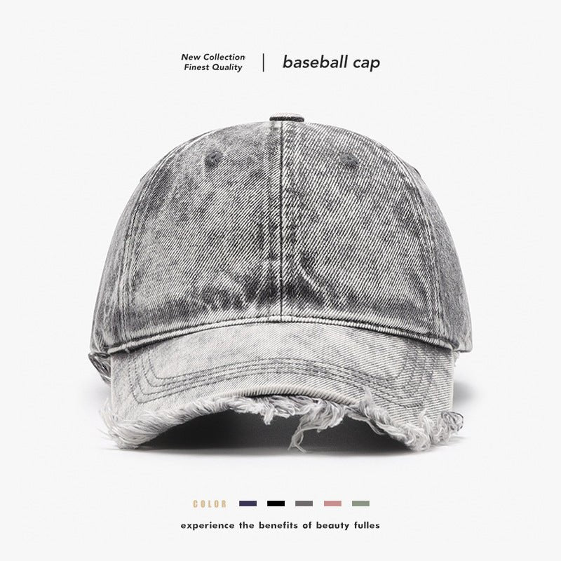 Individual Breathable Peaked Female Outdoor Curved Brim Baseball Cap - E. M. E. LLC0