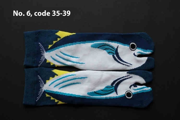 Men's And Women's Cotton Two - finger Socks - E. M. E. LLC0