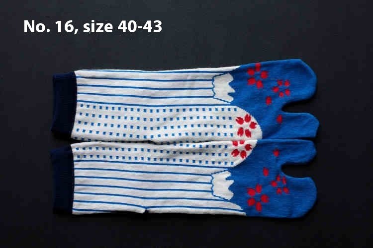 Men's And Women's Cotton Two - finger Socks - E. M. E. LLC0