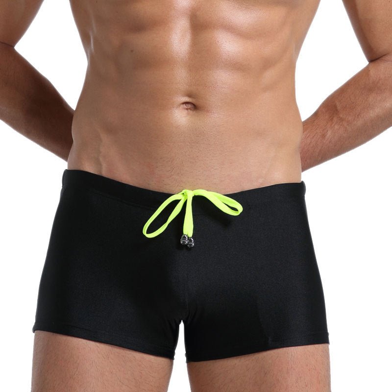 Men's Boxer Swimming Trunks Fashion Lace - up Design - E. M. E. LLC0