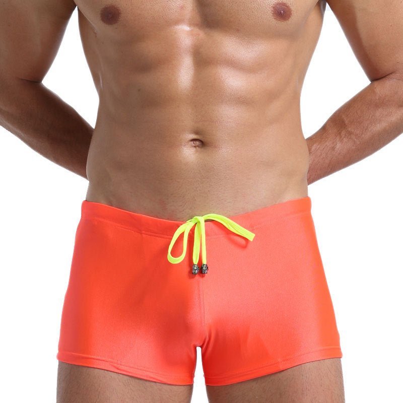 Men's Boxer Swimming Trunks Fashion Lace - up Design - E. M. E. LLC0