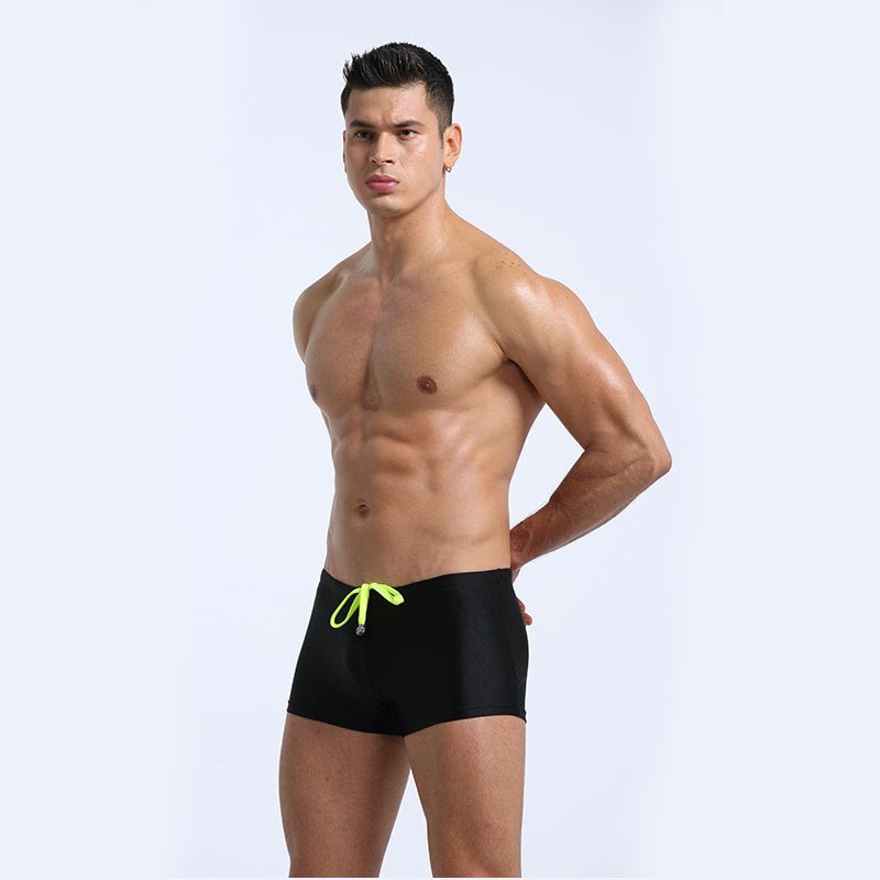 Men's Boxer Swimming Trunks Fashion Lace - up Design - E. M. E. LLC0