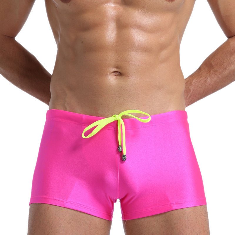 Men's Boxer Swimming Trunks Fashion Lace - up Design - E. M. E. LLC0