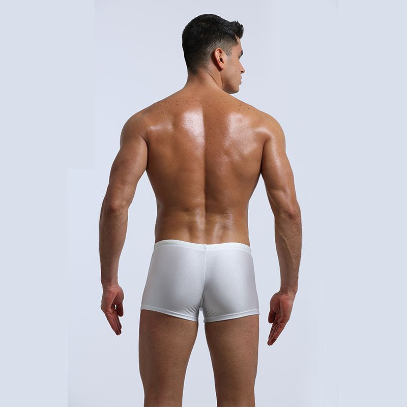 Men's Boxer Swimming Trunks Fashion Lace - up Design - E. M. E. LLC0