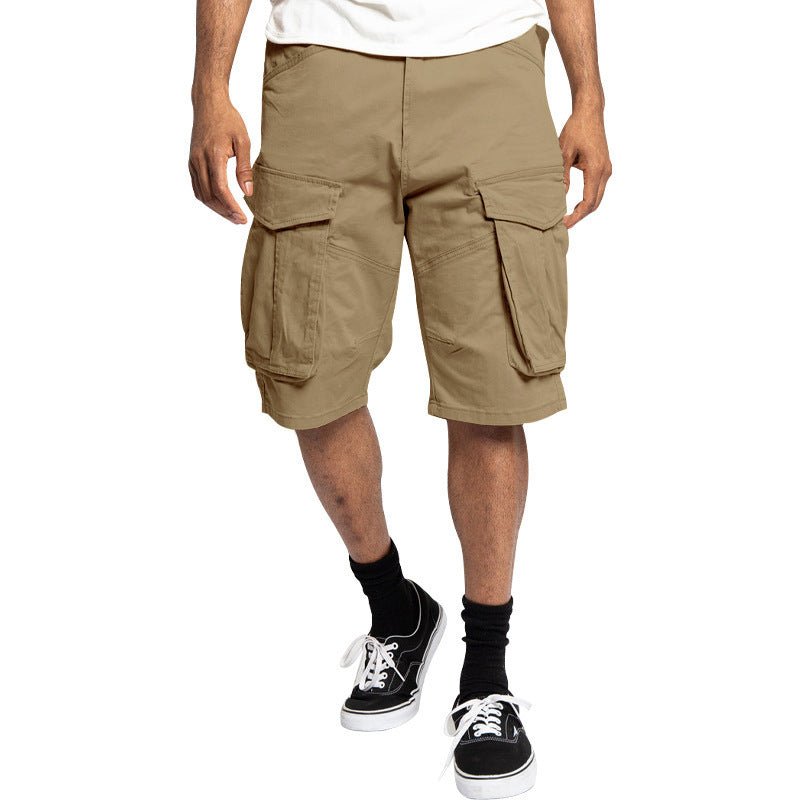 Men's Casual Loose Outdoor Work Clothes Shorts - E. M. E. LLC0