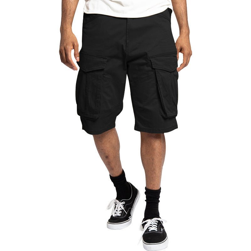 Men's Casual Loose Outdoor Work Clothes Shorts - E. M. E. LLC0