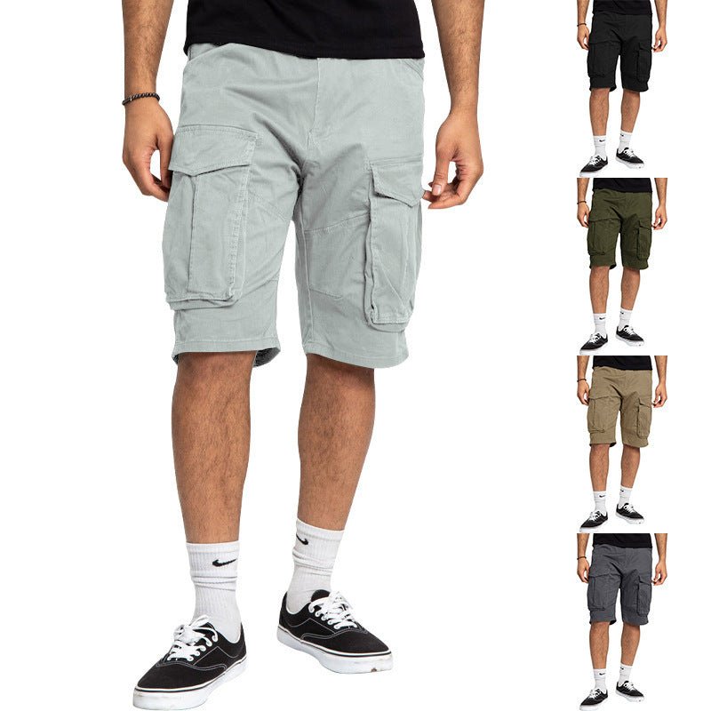 Men's Casual Loose Outdoor Work Clothes Shorts - E. M. E. LLC0