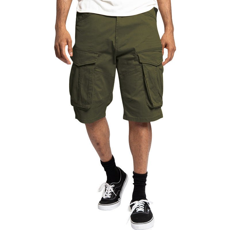Men's Casual Loose Outdoor Work Clothes Shorts - E. M. E. LLC0