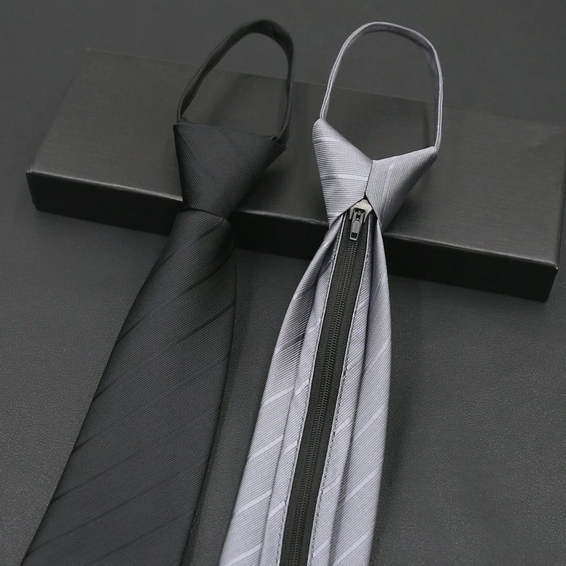 Men's Formal Wear Business Zipper Tie - free - E. M. E. LLC0