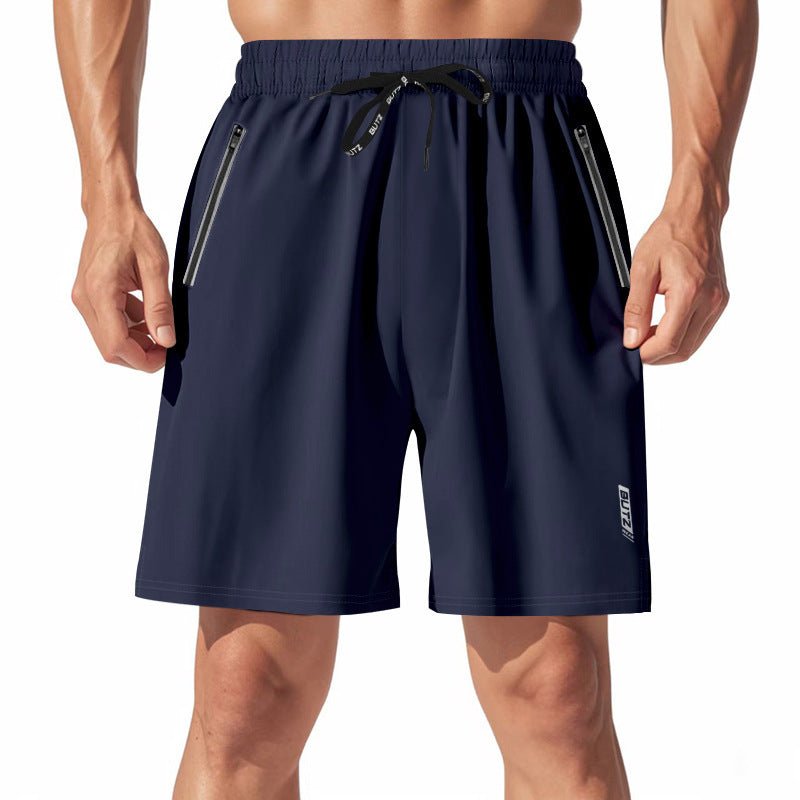 Men's Shorts Micro Elastic Loose Luminous Quick - dry Casual Shorts - E. M. E. LLC0